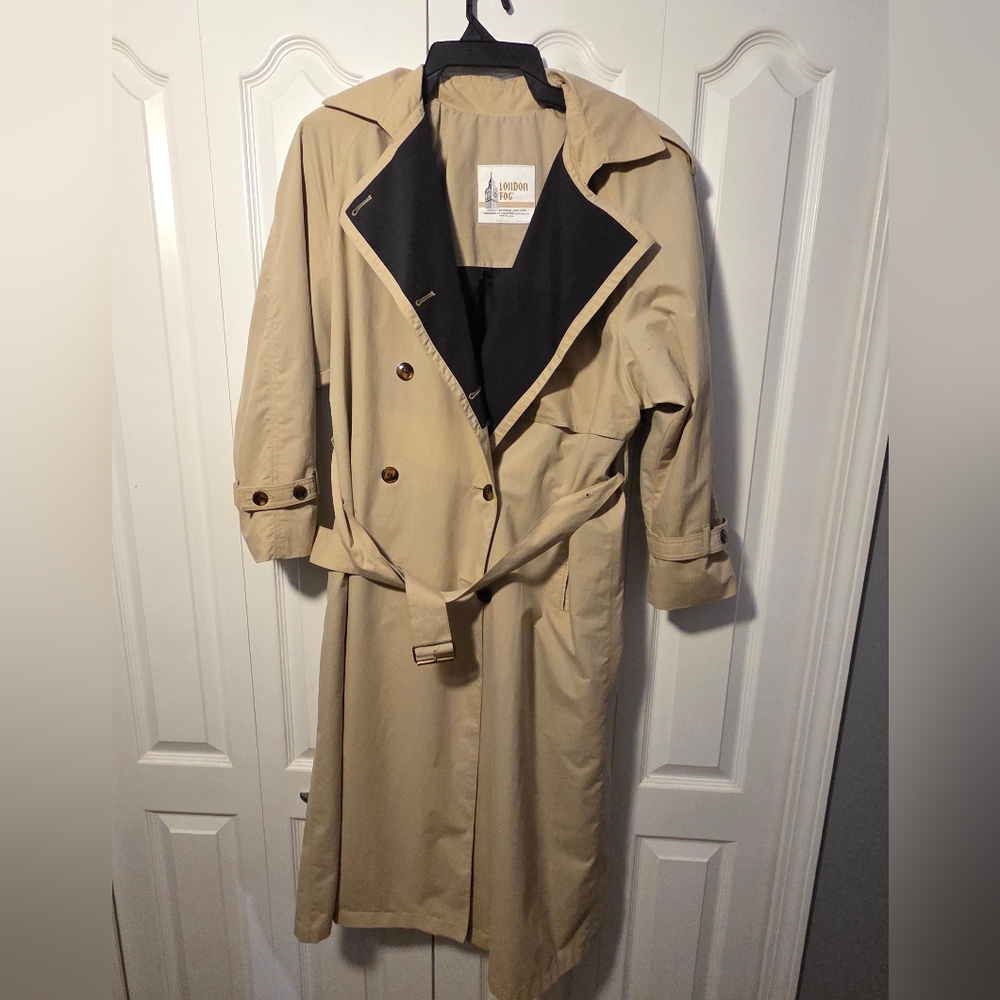 London Fog Women's Beige Trench Coat